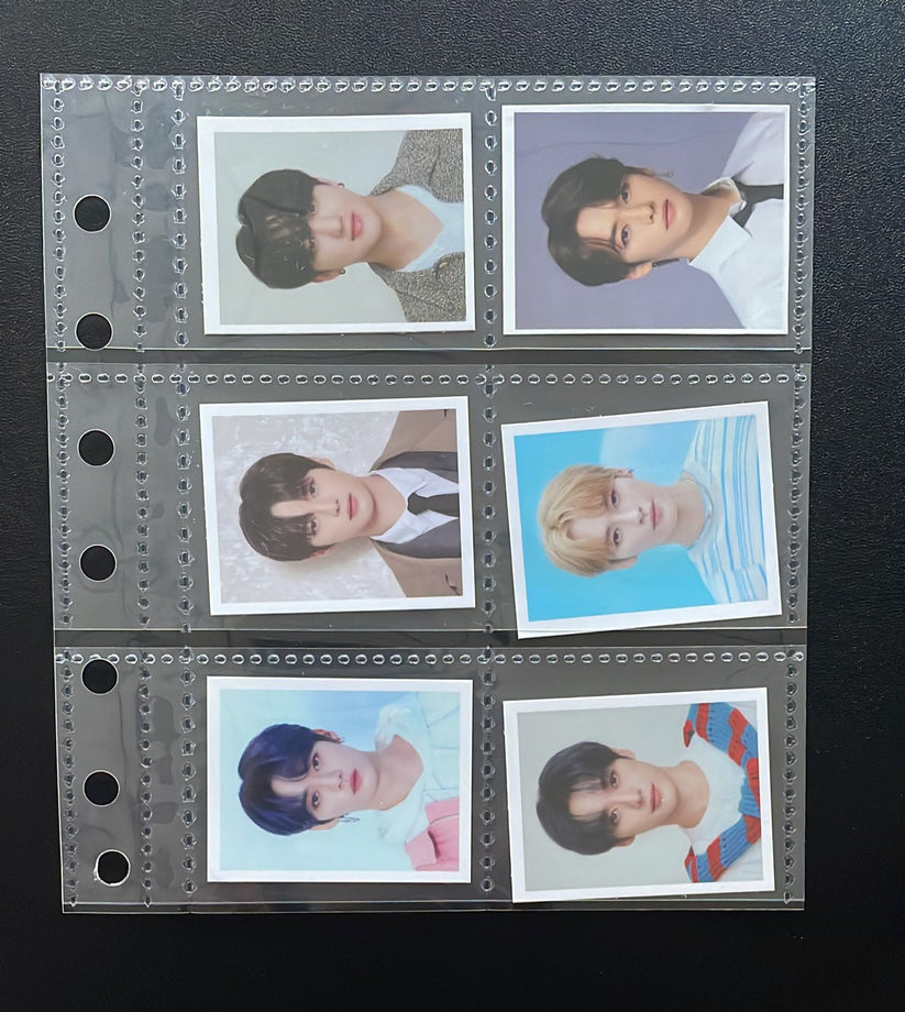 Páginas para ID y ticket - Binder A5