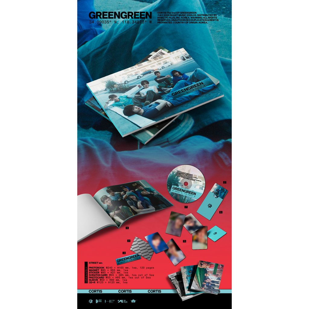 PRE ORDEN Cortis Green Green - 3 VERSIONES (ENTREGA 2 SEMANAS)