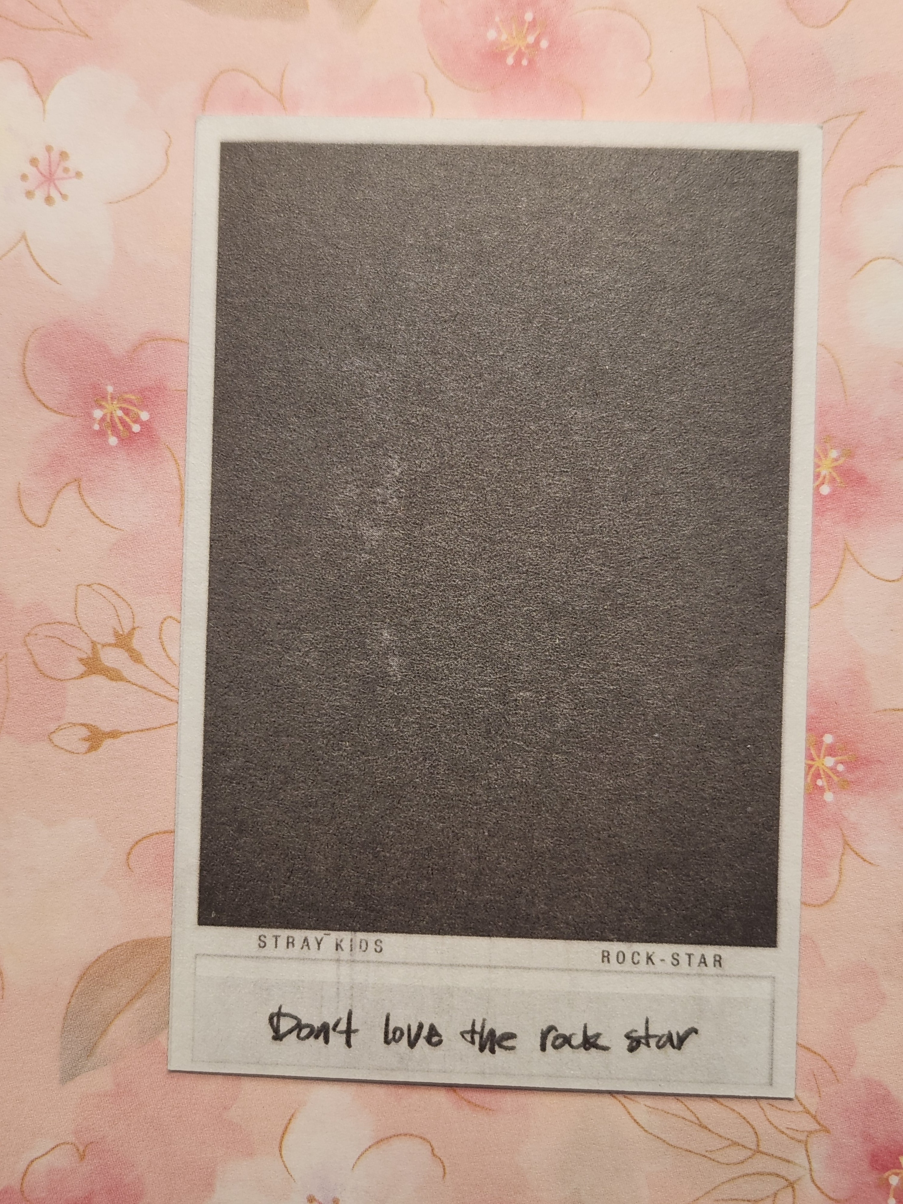 SKZ Rockstar Polaroid Changbin