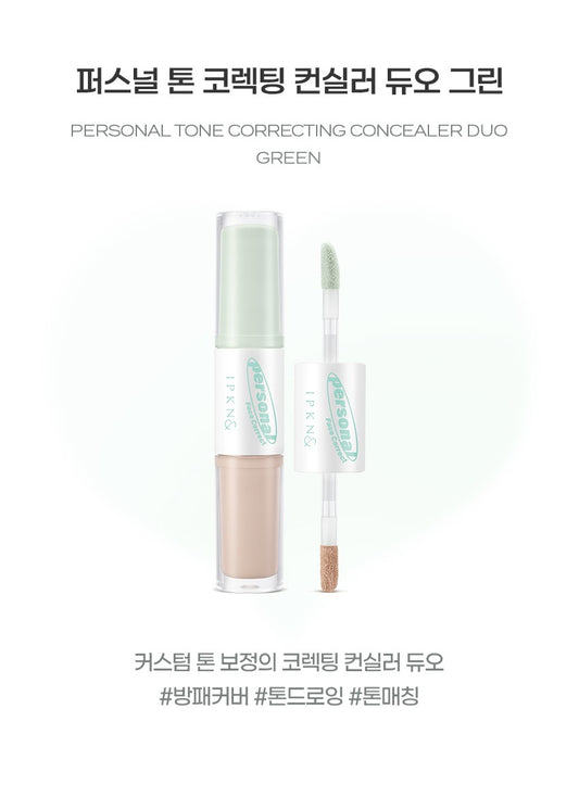 IPKN& - Corrector verde / natural