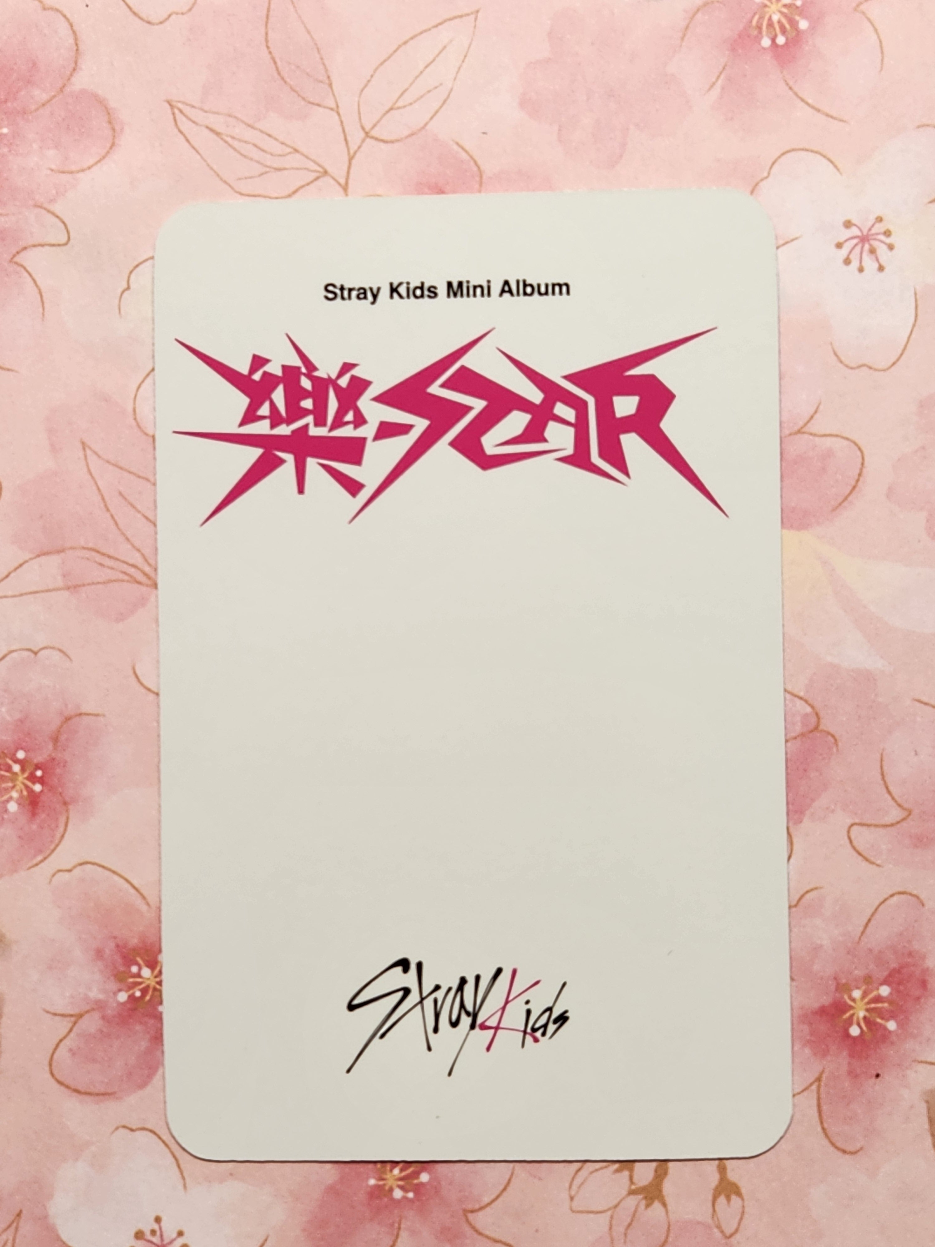 Hyunjin Rockstar Starriver Lucky draw