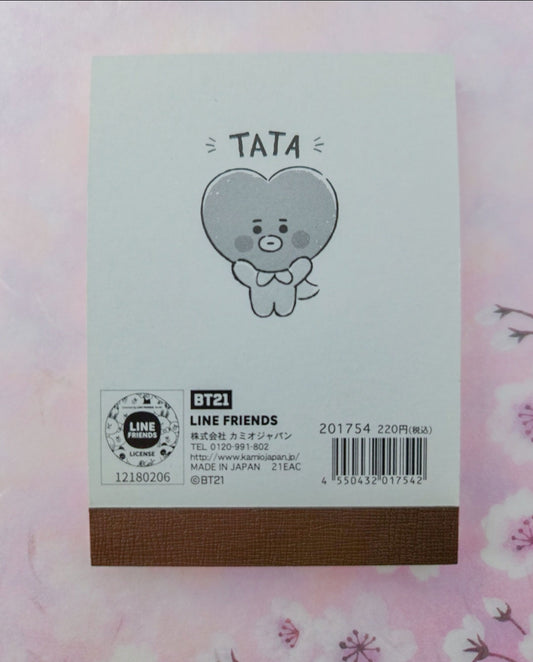 BT21 Memo pad - TATA