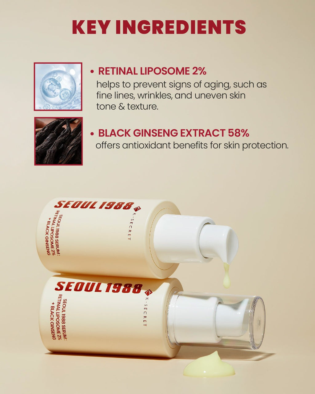 Ksecret Seoul 1988 Serum Retinal