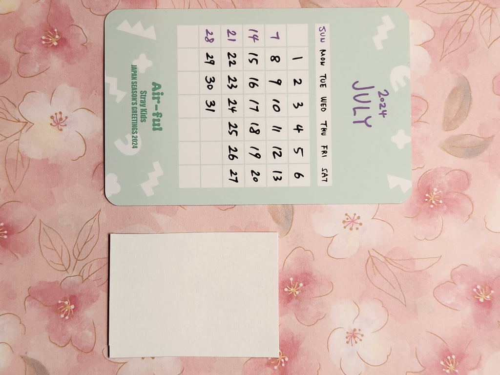 SKZ Hyunjin Airful Season Greetings JP set