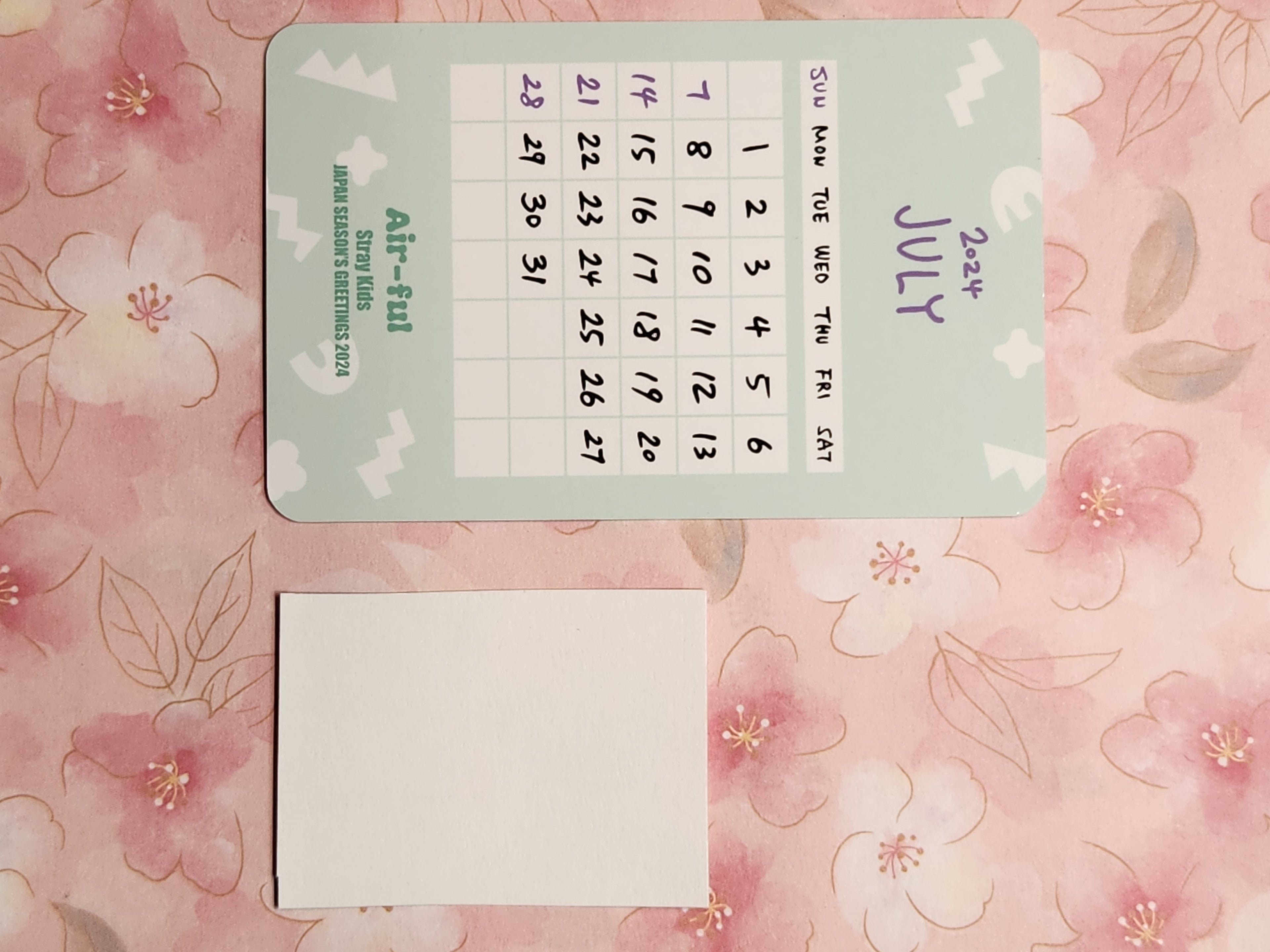 SKZ Hyunjin Airful Season Greetings JP set