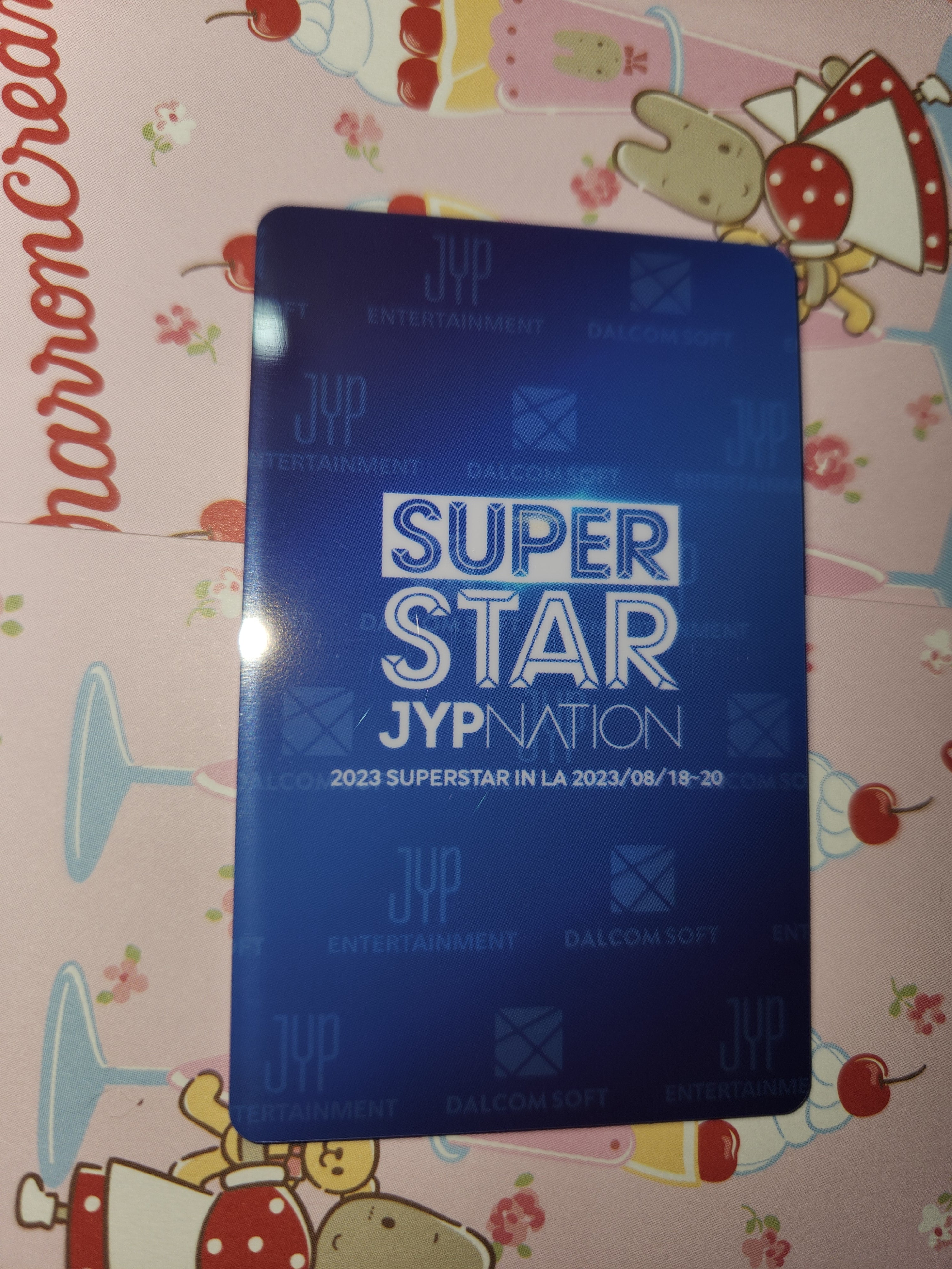 Skz Felix Superstar in LA Photocard PVC