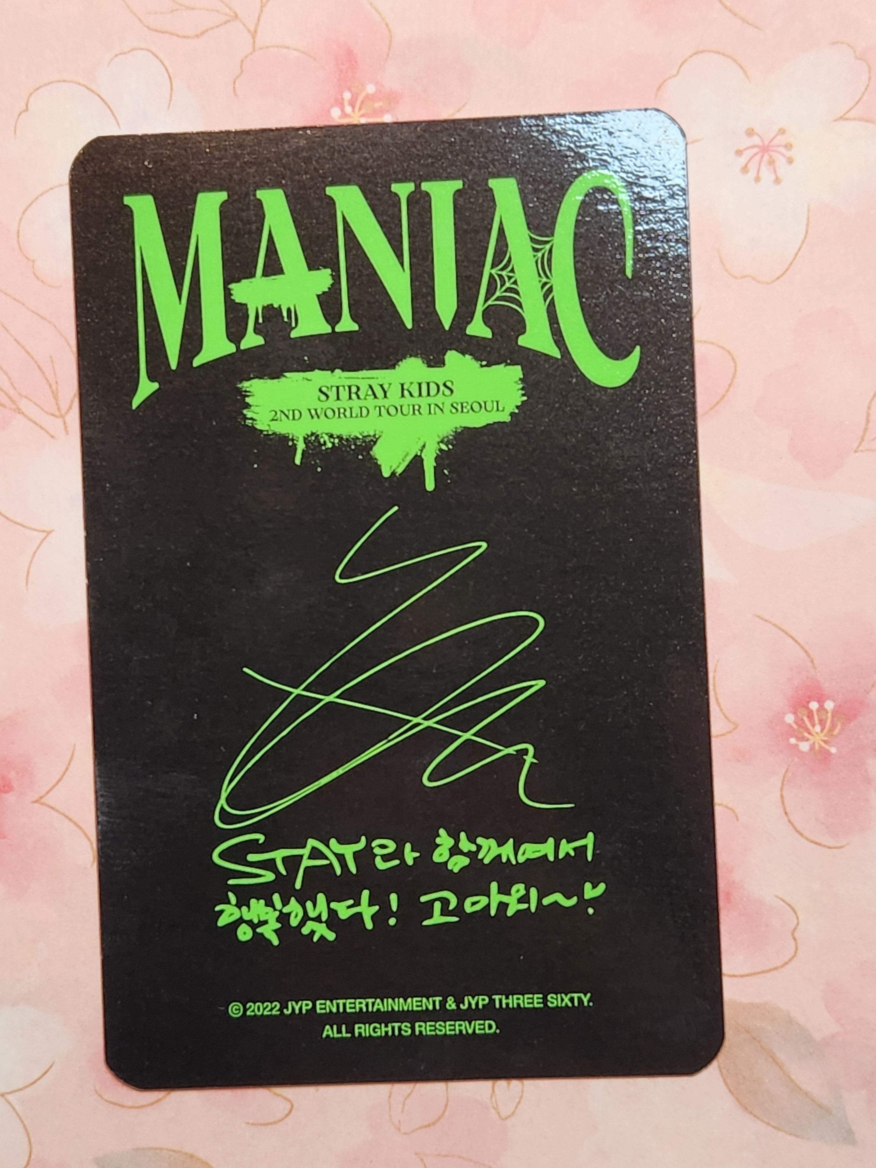 SKZ Maniac Pc Hyunjin