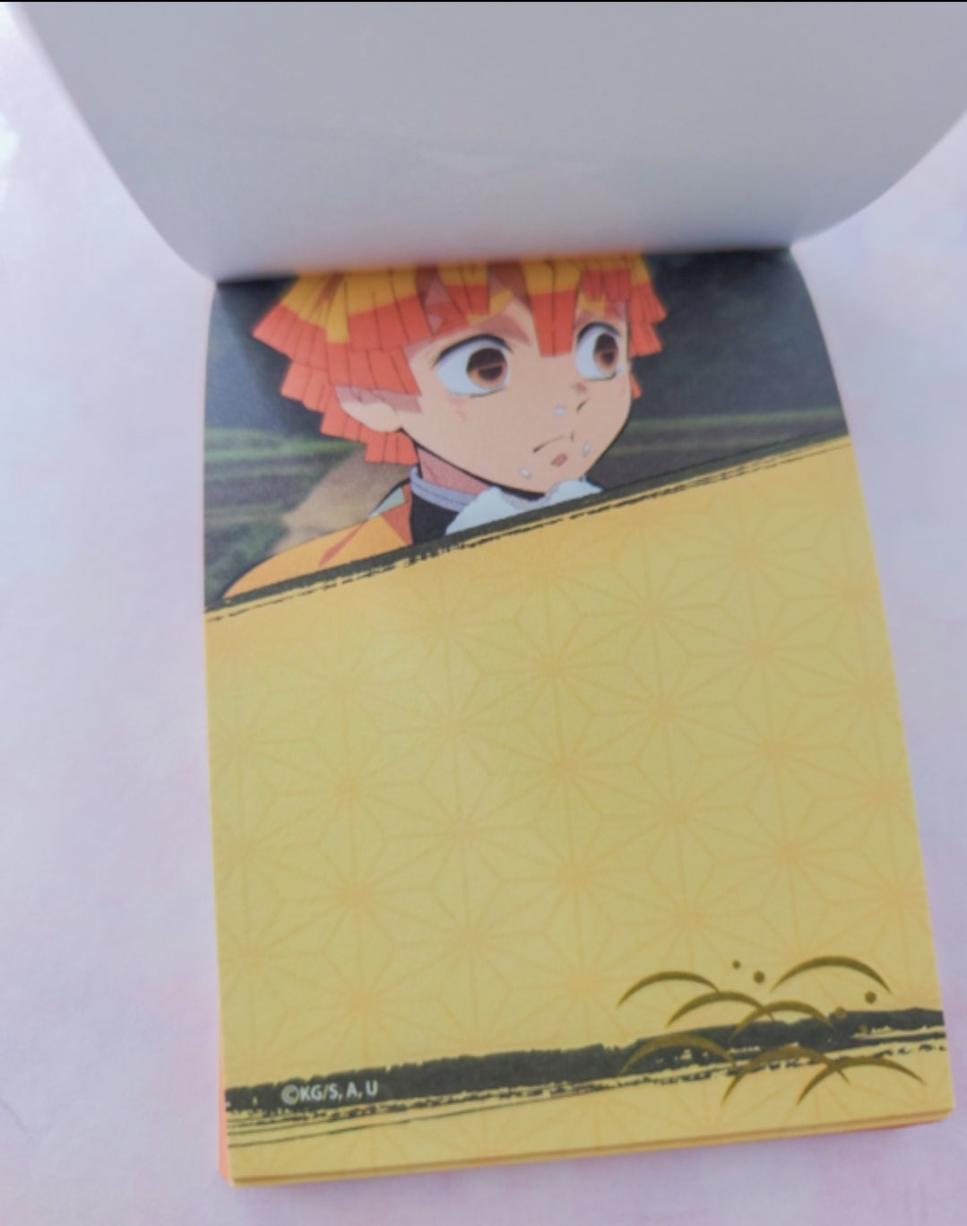 Demon slayer memo pad