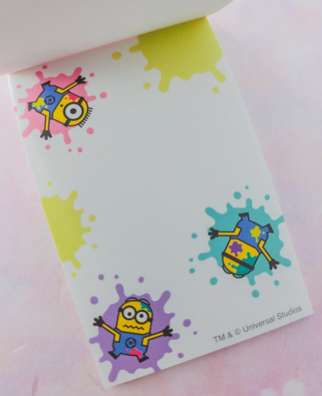 Minions memo pad