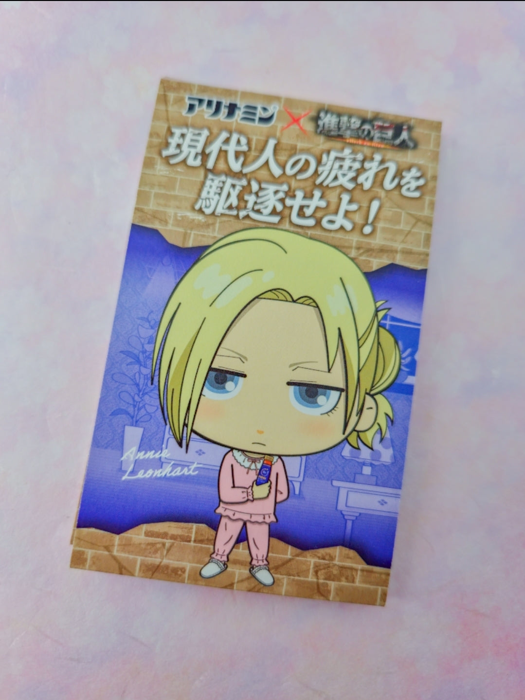 Attack on Titan Stand memo pad - Annie