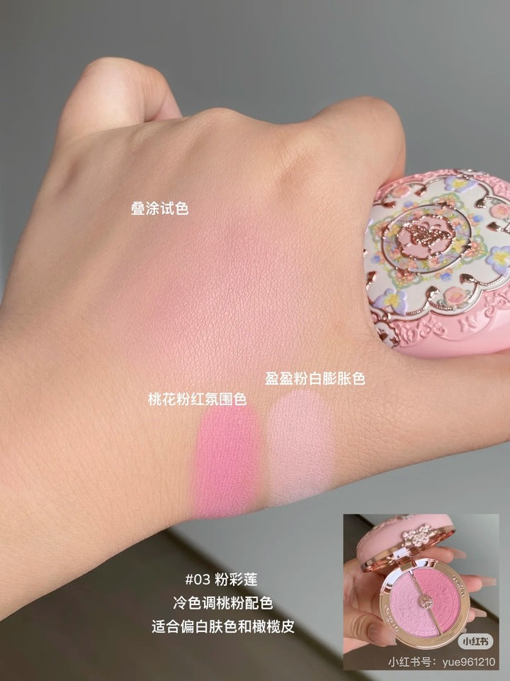 Flower Knows Butterfly Cloud Collar- Rubor 03 Pastel Lotus