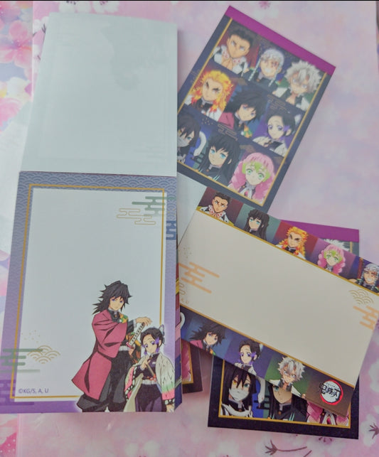 Demon slayer memo pad - Hashira