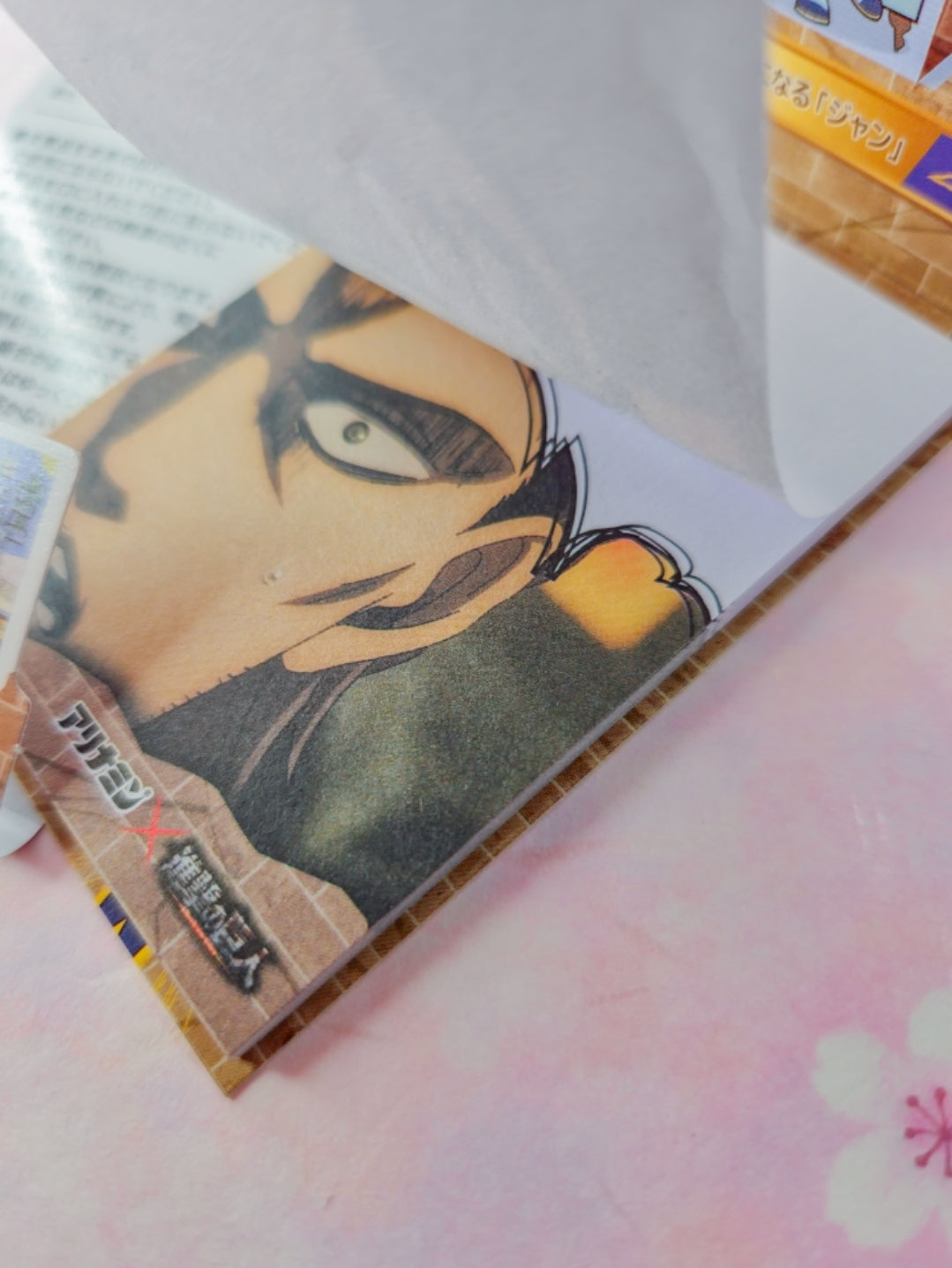 Attack on Titan Stand memo pad - Jean