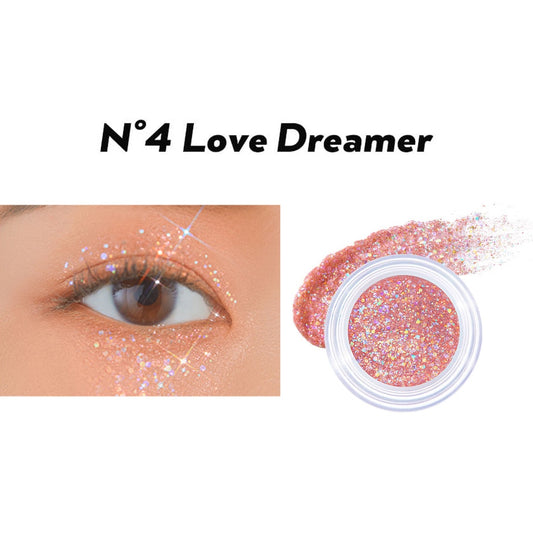 [UNLEASHIA] GET LOOSE GLITTER GEL 4G N°4 LOVE DREAMER