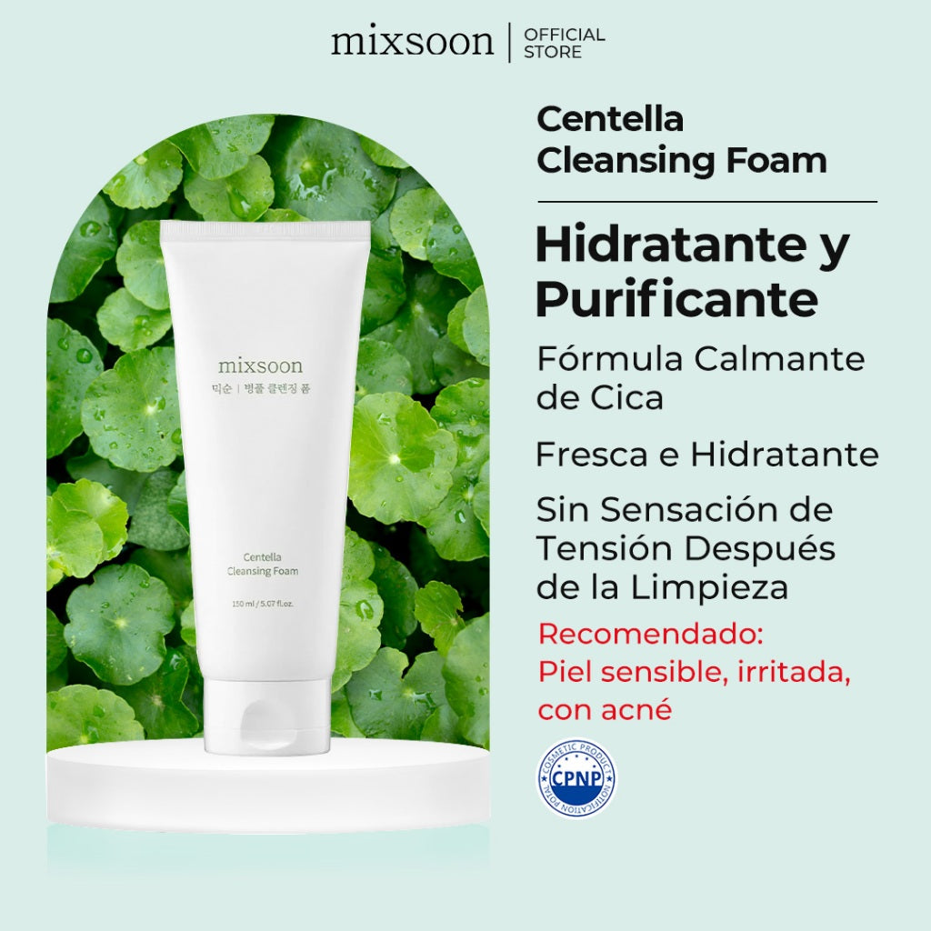 Espuma limpiadora Centella de Mixsoon