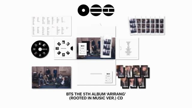 BTS ARIRANG - ROOTED IN MUSIC
