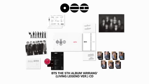 BTS ARIRANG - LIVING LEGEND VER