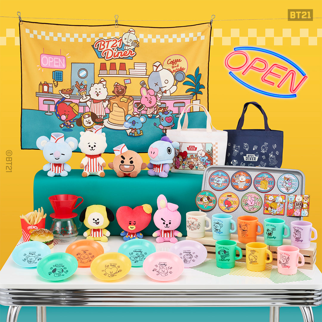 BT21 JAPAN- DINNER TIME DOLL