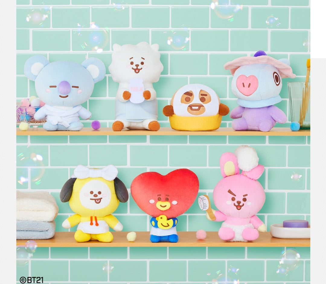BT21 Japan - Bath Time Dolls